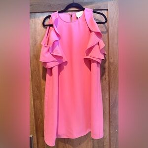 Kate Spade Pink Ruffle Dress